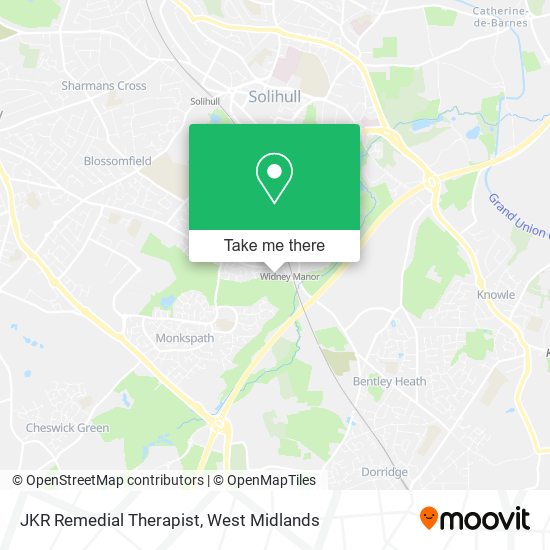 JKR Remedial Therapist map