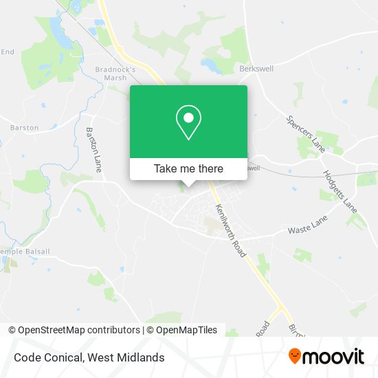 Code Conical map