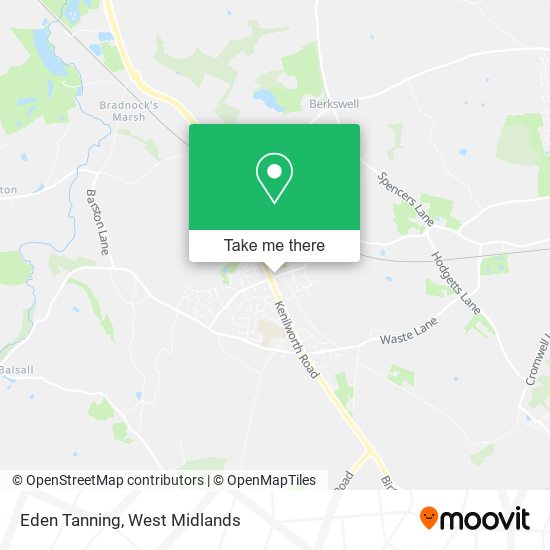 Eden Tanning map