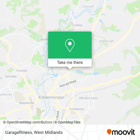 Garagefitness map