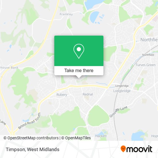 Timpson map