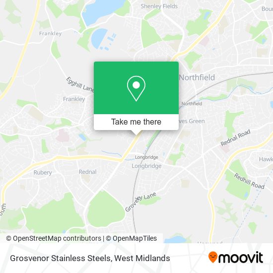 Grosvenor Stainless Steels map