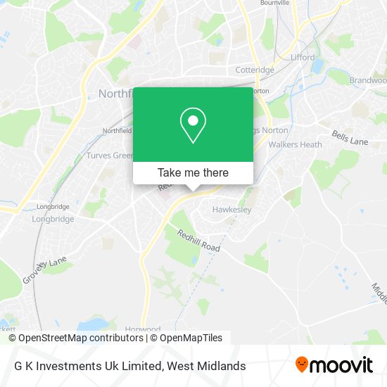 G K Investments Uk Limited map