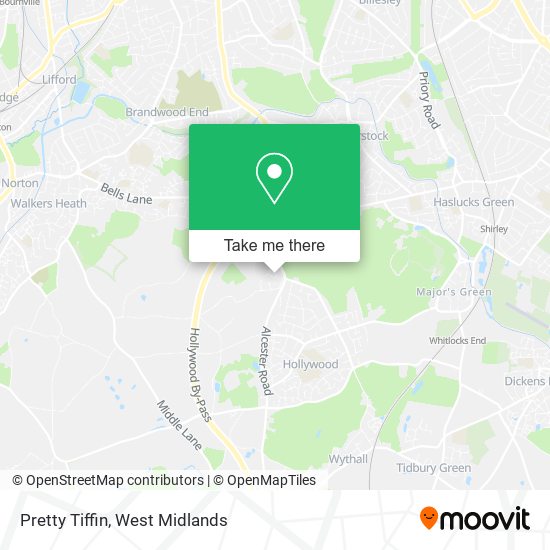 Pretty Tiffin map