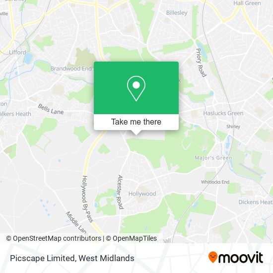 Picscape Limited map