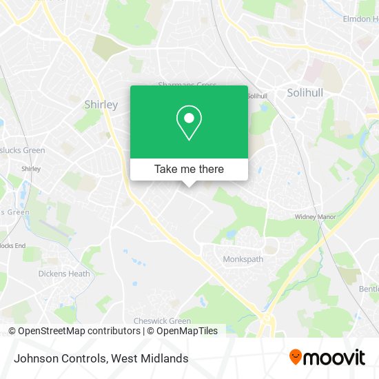 Johnson Controls map