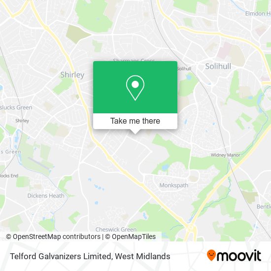 Telford Galvanizers Limited map