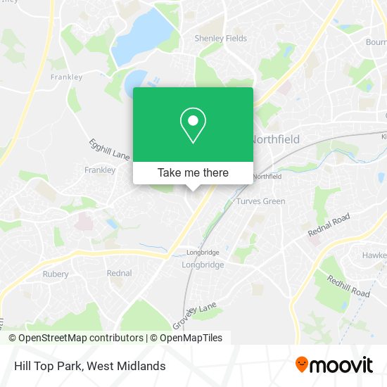 Hill Top Park map