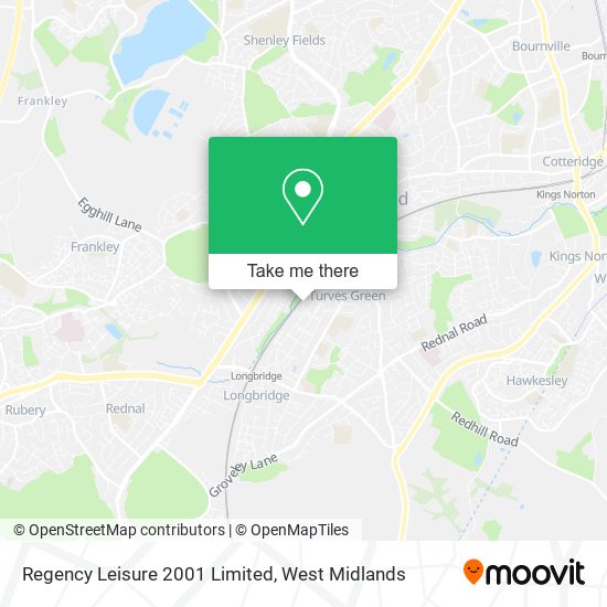 Regency Leisure 2001 Limited map