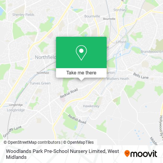 Woodlands Park Pre-School Nursery Limited map