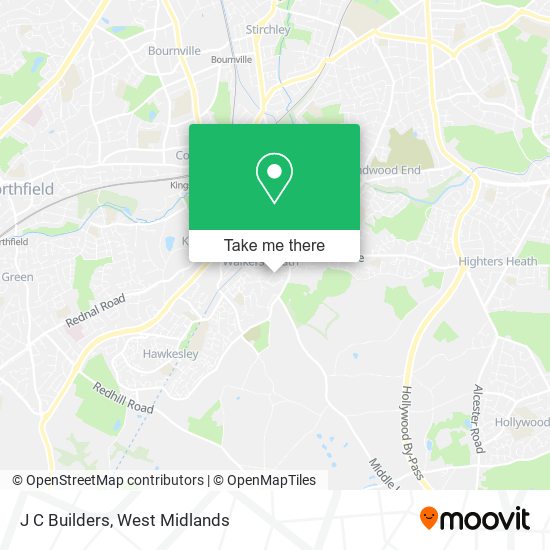 J C Builders map