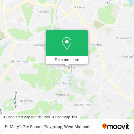 St Mary's Pre School Playgroup map