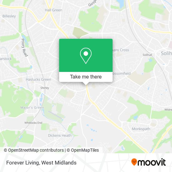 Forever Living map