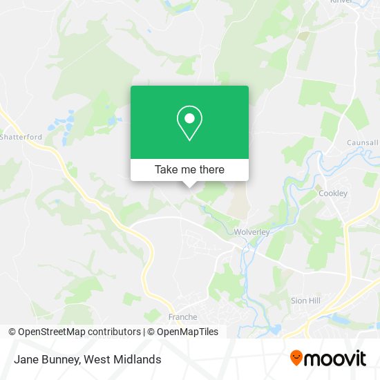 Jane Bunney map