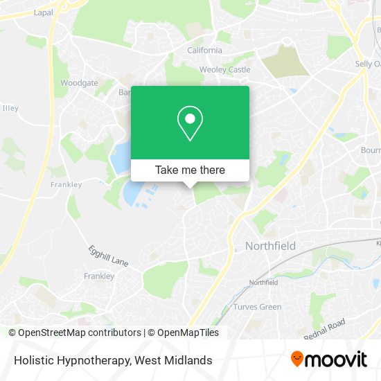 Holistic Hypnotherapy map
