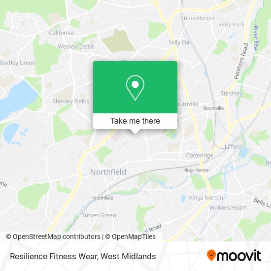 Resilience Fitness Wear map
