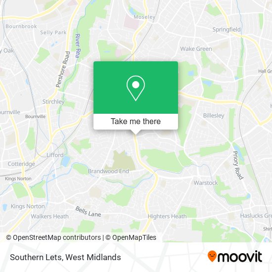 Southern Lets map