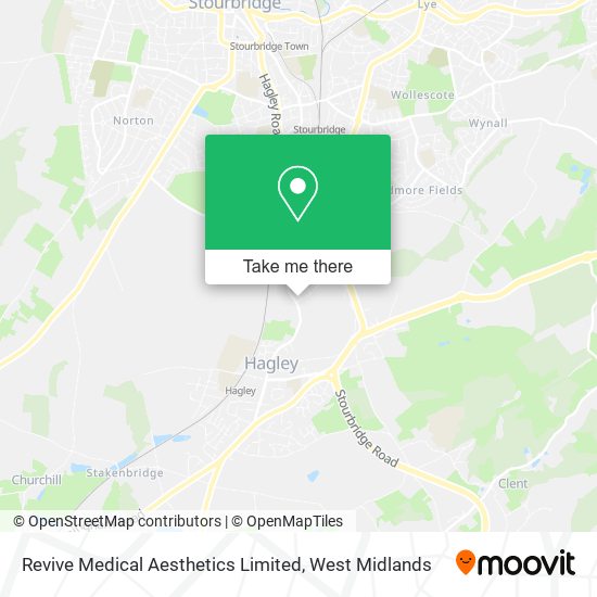 Revive Medical Aesthetics Limited map
