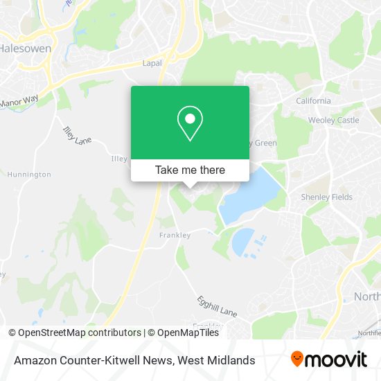 Amazon Counter-Kitwell News map