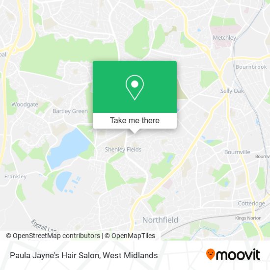 Paula Jayne's Hair Salon map