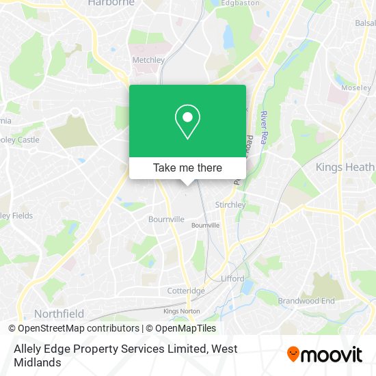 Allely Edge Property Services Limited map