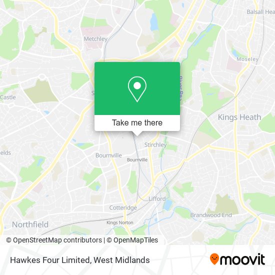 Hawkes Four Limited map