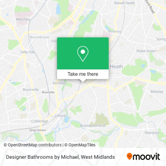 Designer Bathrooms by Michael map
