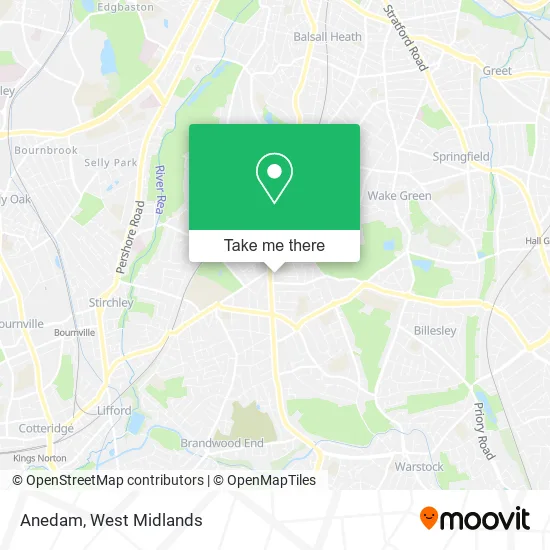 Anedam map