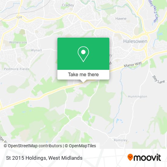 St 2015 Holdings map