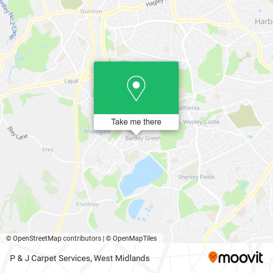 P & J Carpet Services map