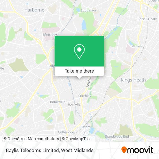 Baylis Telecoms Limited map