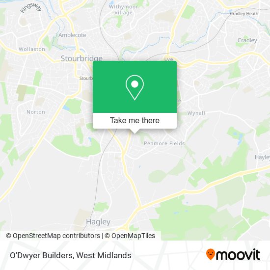 O'Dwyer Builders map