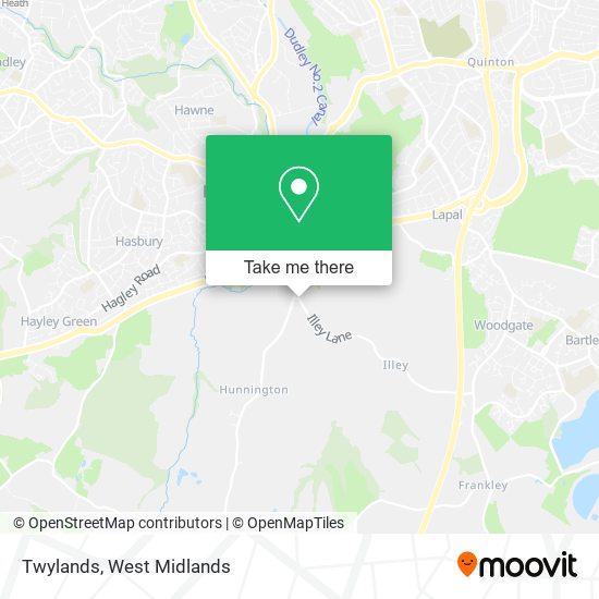 Twylands map
