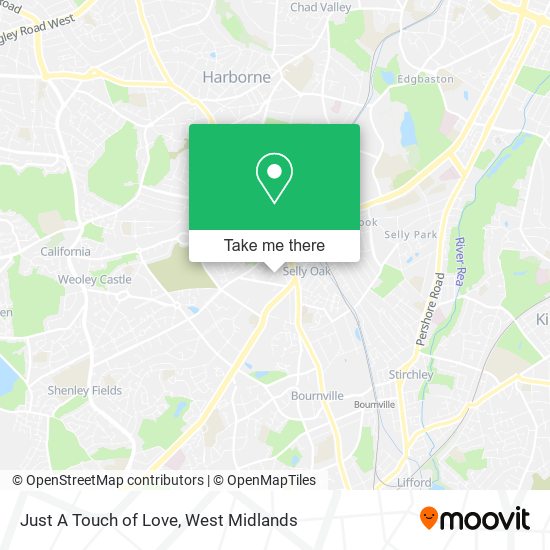 Just A Touch of Love map
