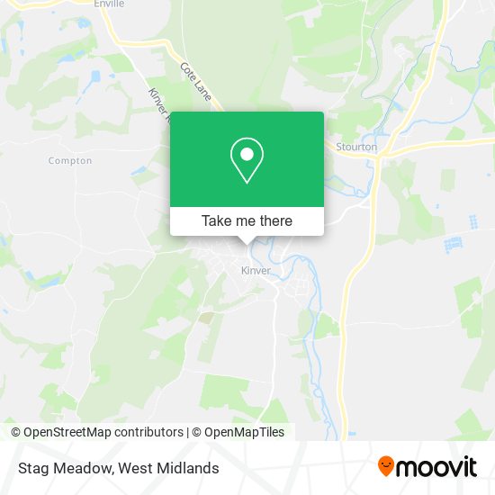 Stag Meadow map