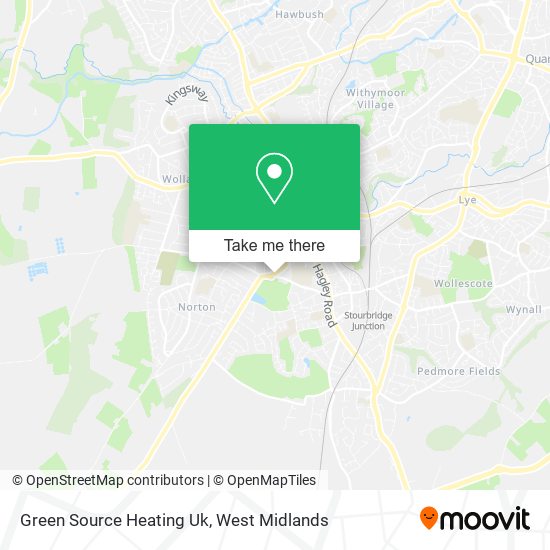 Green Source Heating Uk map