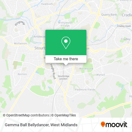Gemma Ball Bellydancer map