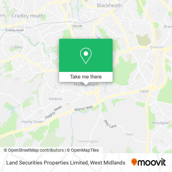 Land Securities Properties Limited map