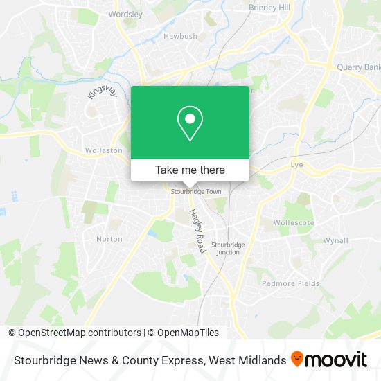 Stourbridge News & County Express map