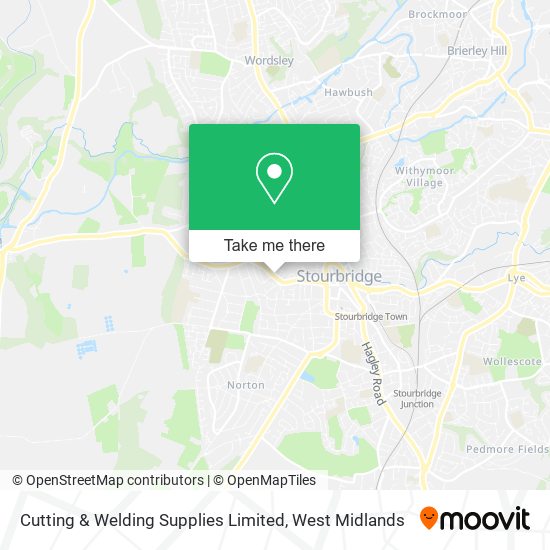 Cutting & Welding Supplies Limited map