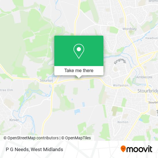 P G Needs map