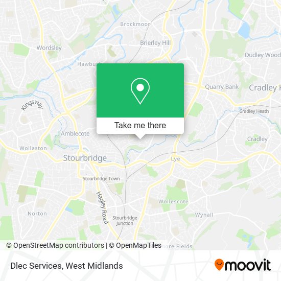 Dlec Services map