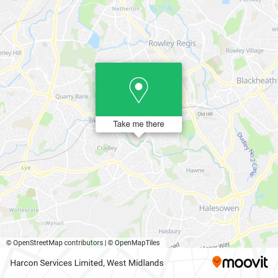 Harcon Services Limited map