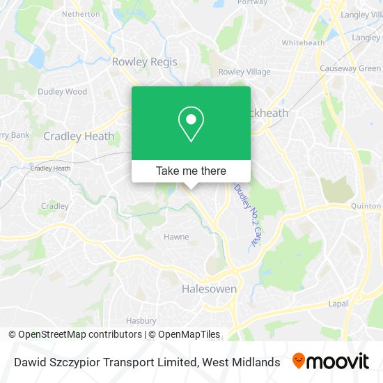 Dawid Szczypior Transport Limited map