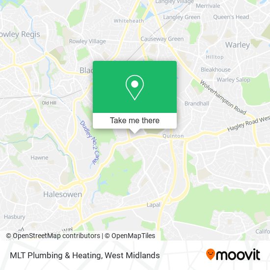 MLT Plumbing & Heating map