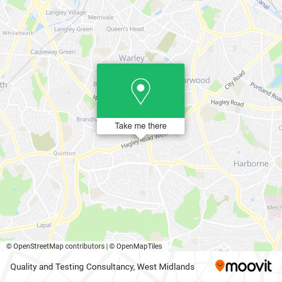 Quality and Testing Consultancy map