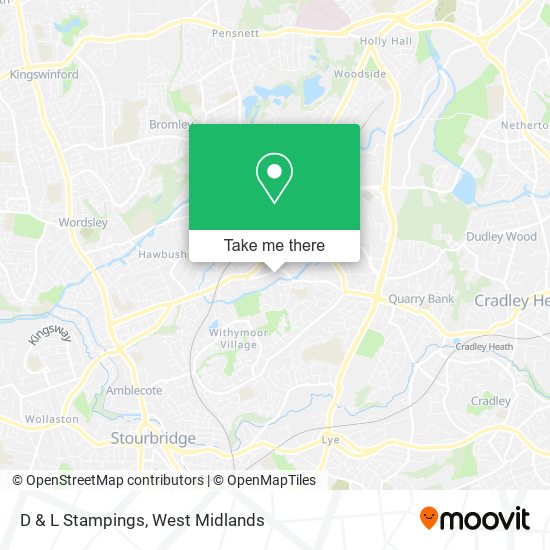 D & L Stampings map