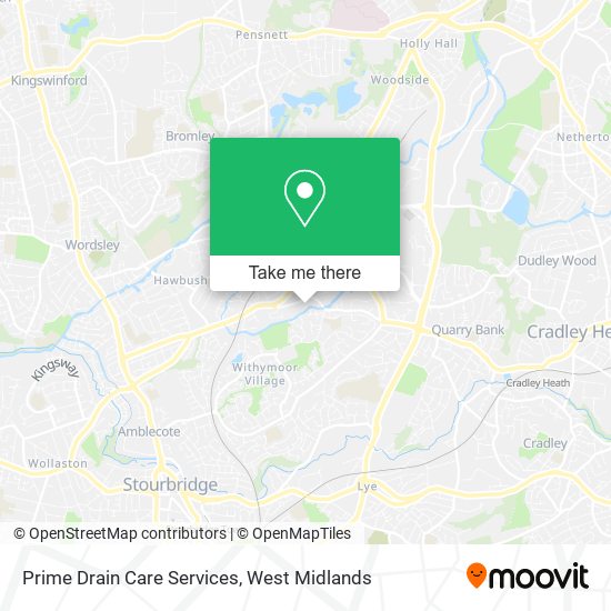 Prime Drain Care Services map