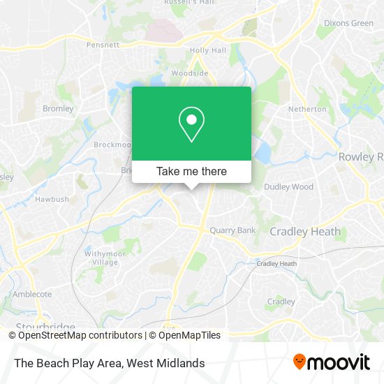 The Beach Play Area map