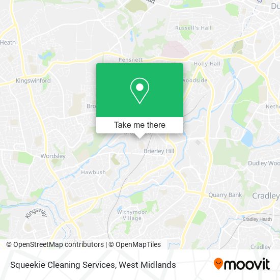 Squeekie Cleaning Services map